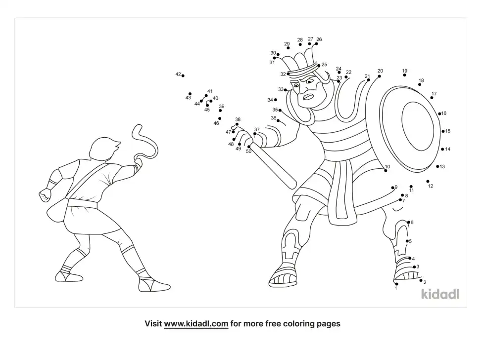 David And Goliath Dot To Dot (Medium)