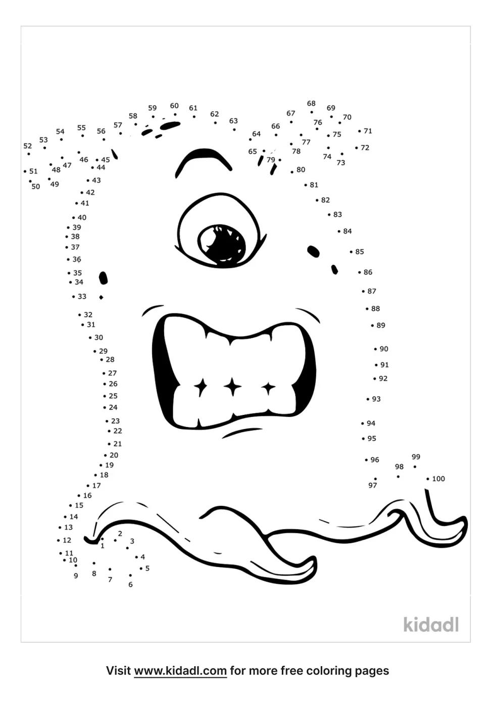 Alien Dot To Dot (Hard) | Kidadl