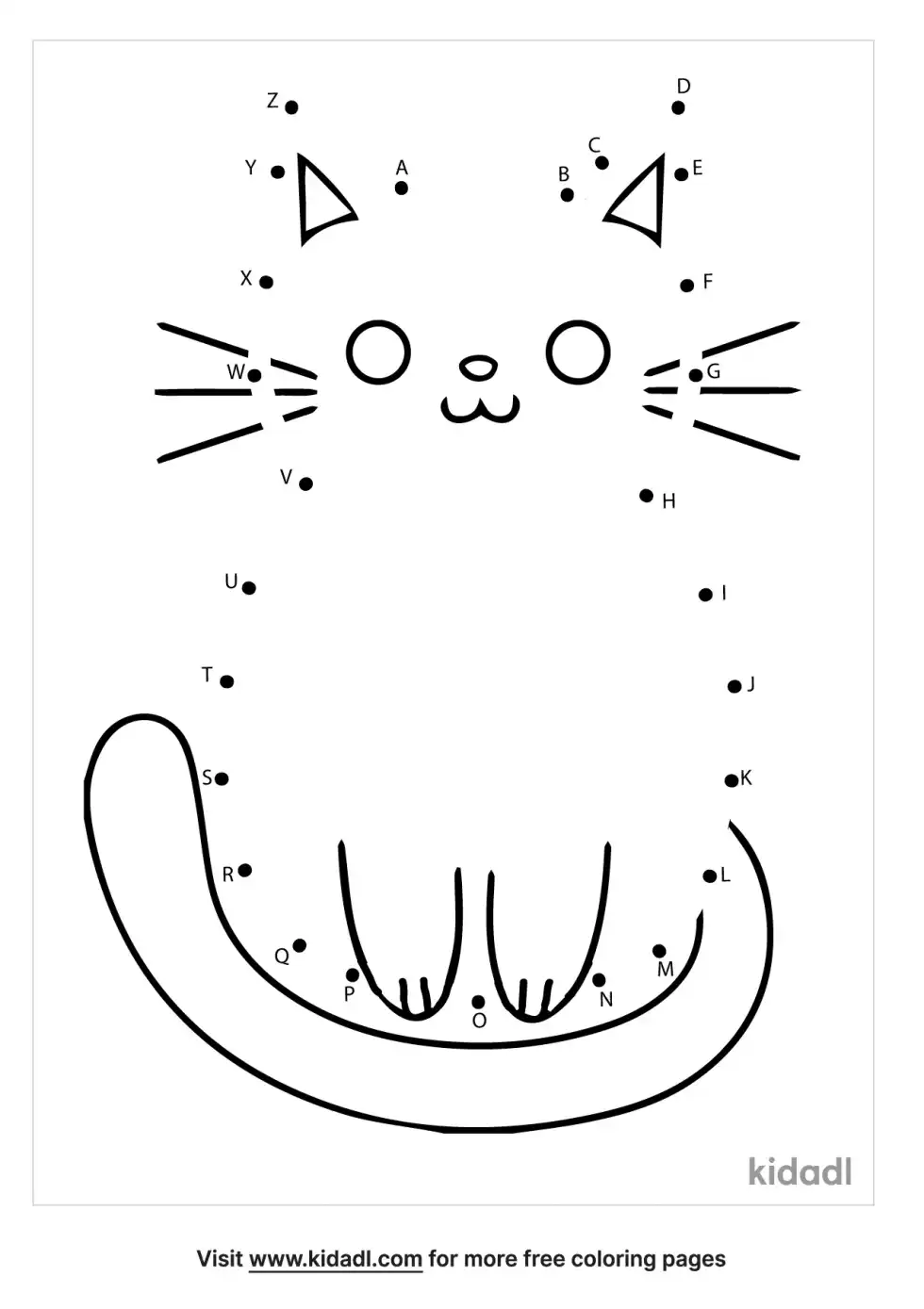 Kitten Dot To Dot