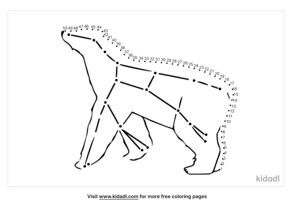 Ursa Constellation Dot To Dot (Medium)