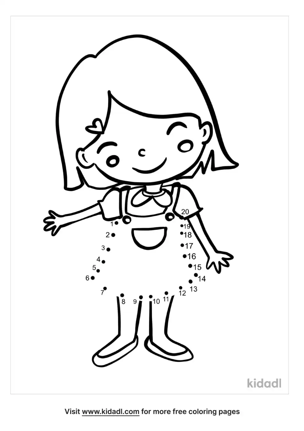 Child Dot To Dot (Easy)