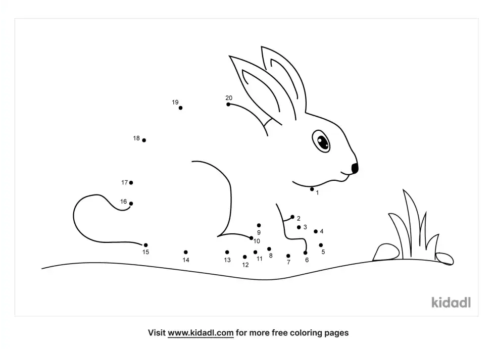 Bunny Dot To Dot (Easy)