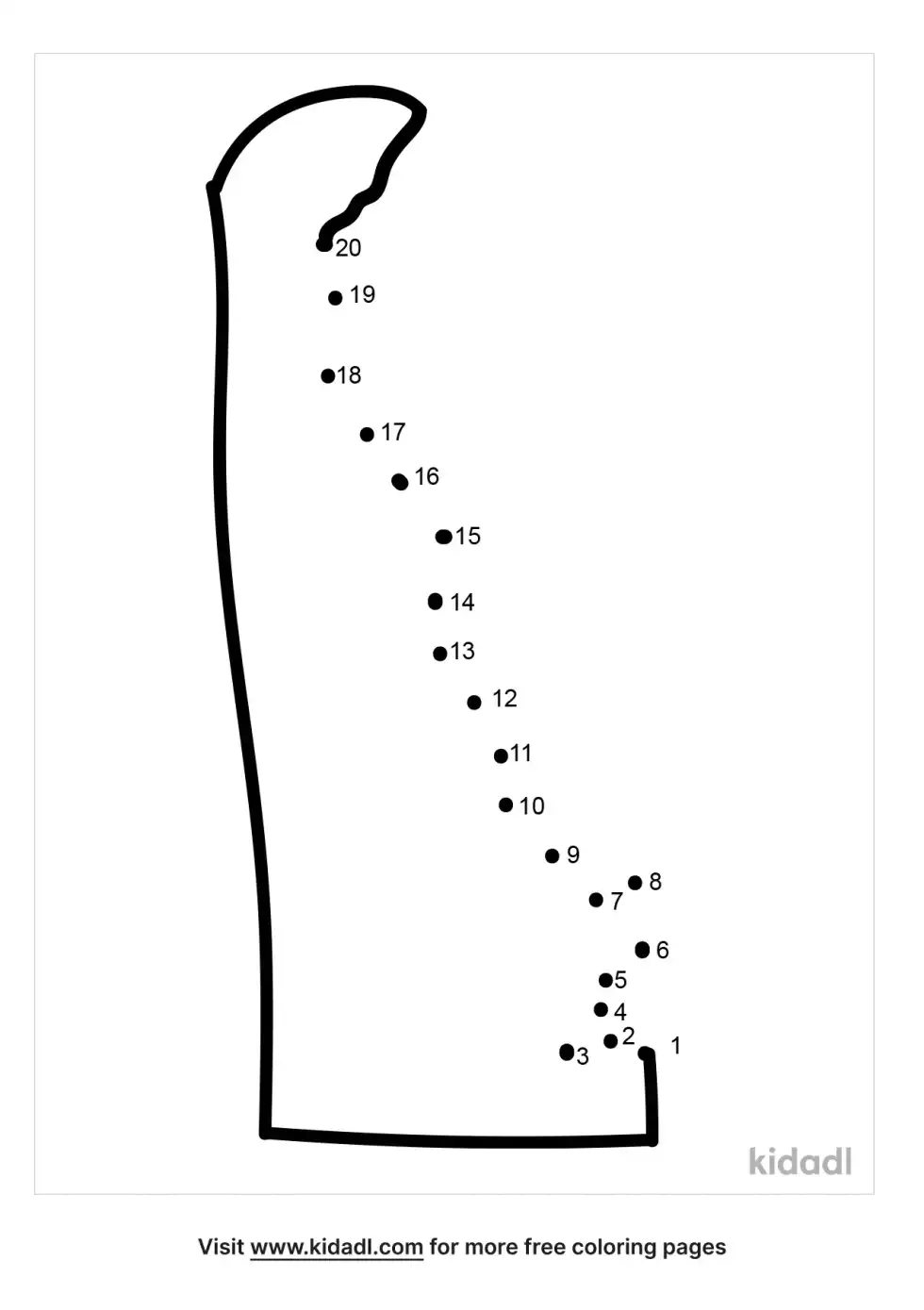 Delaware Dot To Dot (Easy)