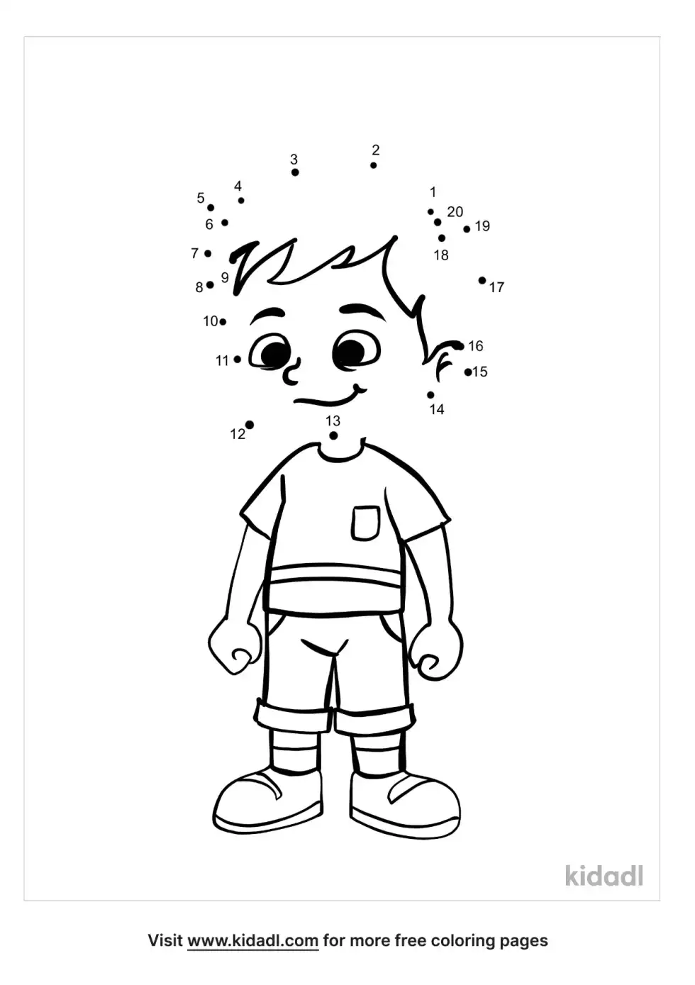 Boy Dot To Dot (Easy)