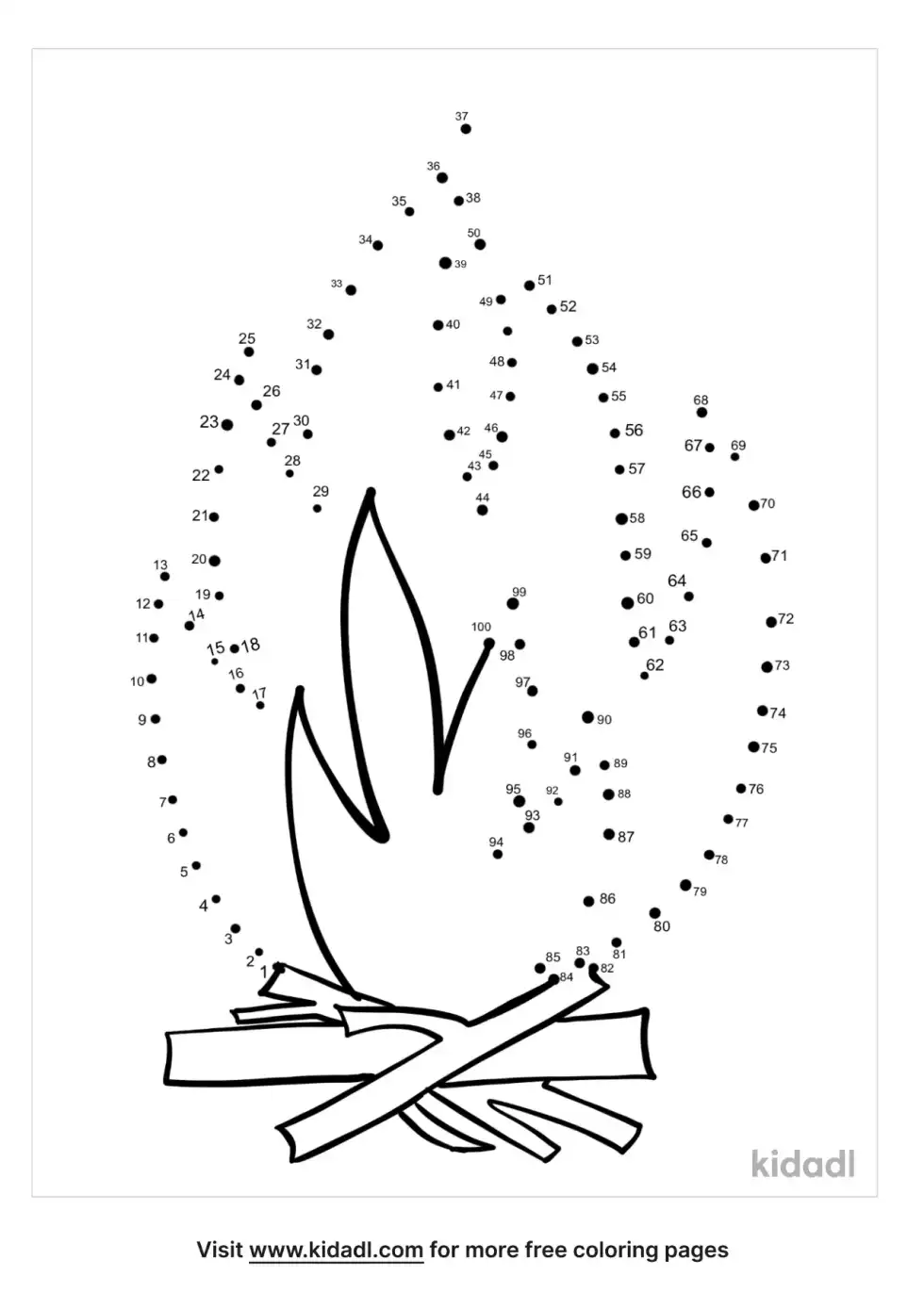 Campfire Dot To Dot (Hard)