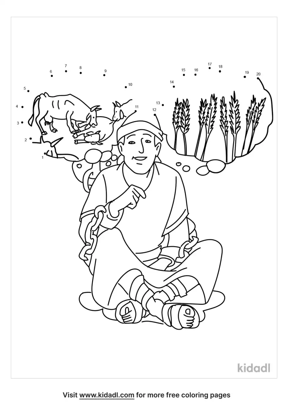 Pharaoh's Dreams Dot To Dot