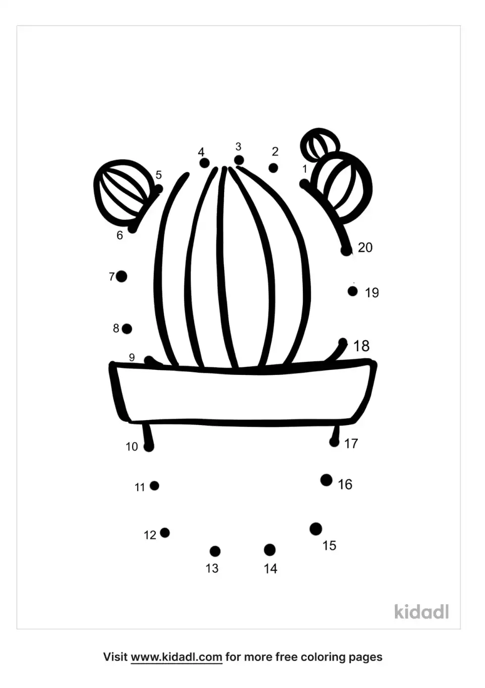 Cactus Dot To Dot (Easy)