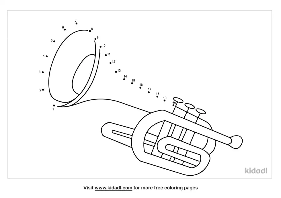 Organ Instrument Dot To Dot (Easy)