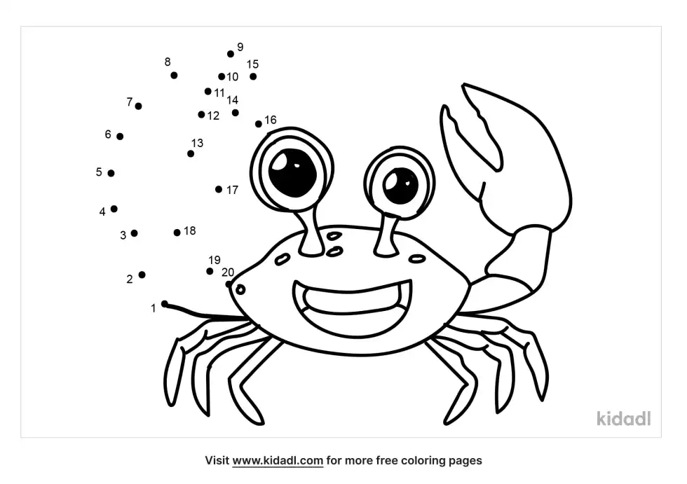 Crab Dot To Dot (Easy)