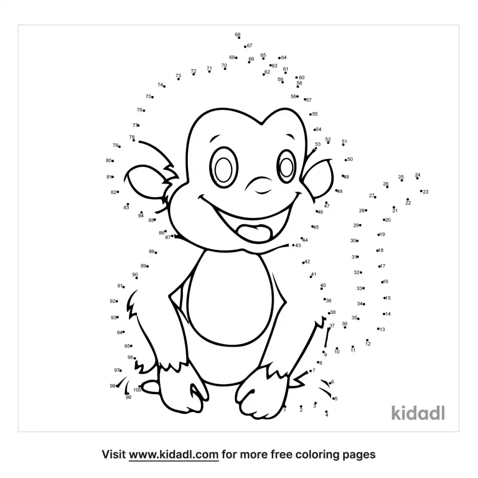 Chimp Dot To Dot (Hard)