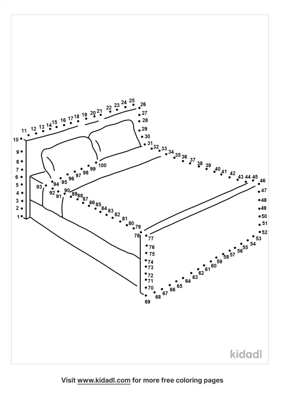 Bed Dot To Dot (Hard)