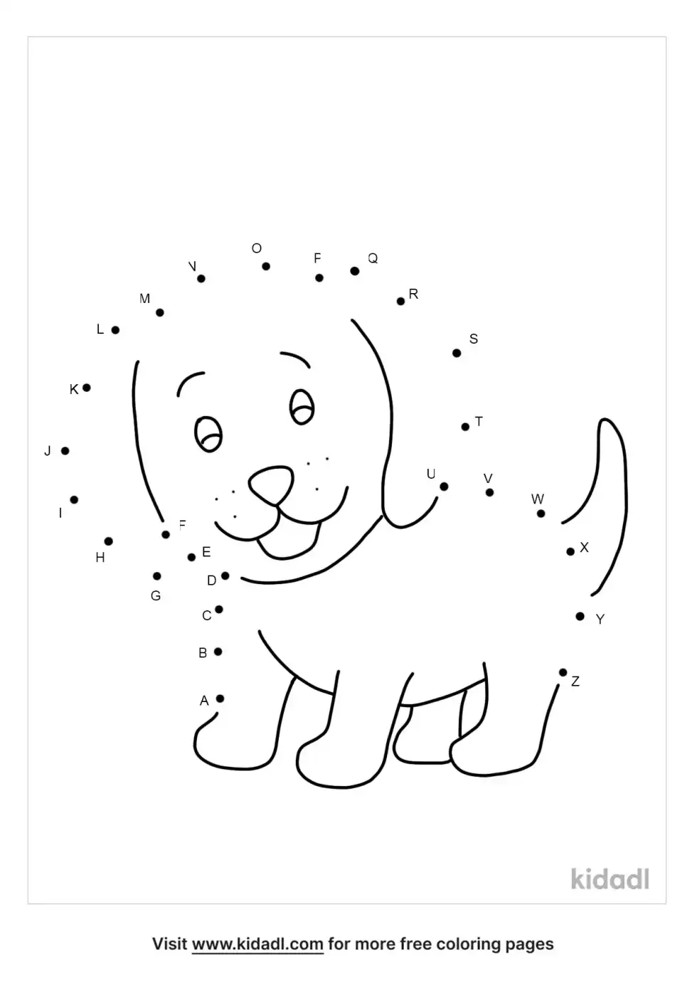 Puppy Dot To Dot