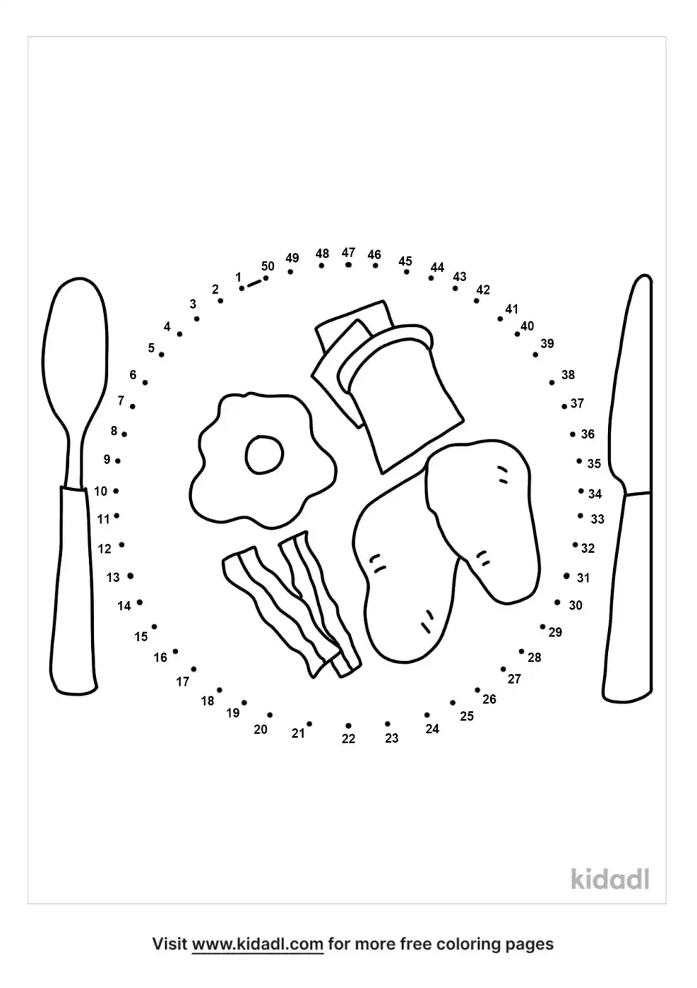 Food Dot To Dot (Medium)