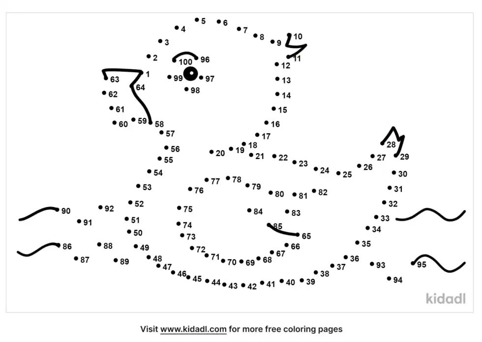 Duck Dot To Dot (Hard)