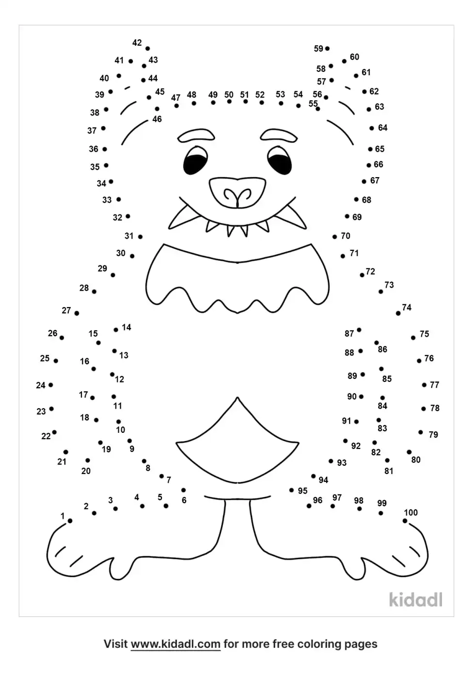 Monster Dot To Dot (Hard)