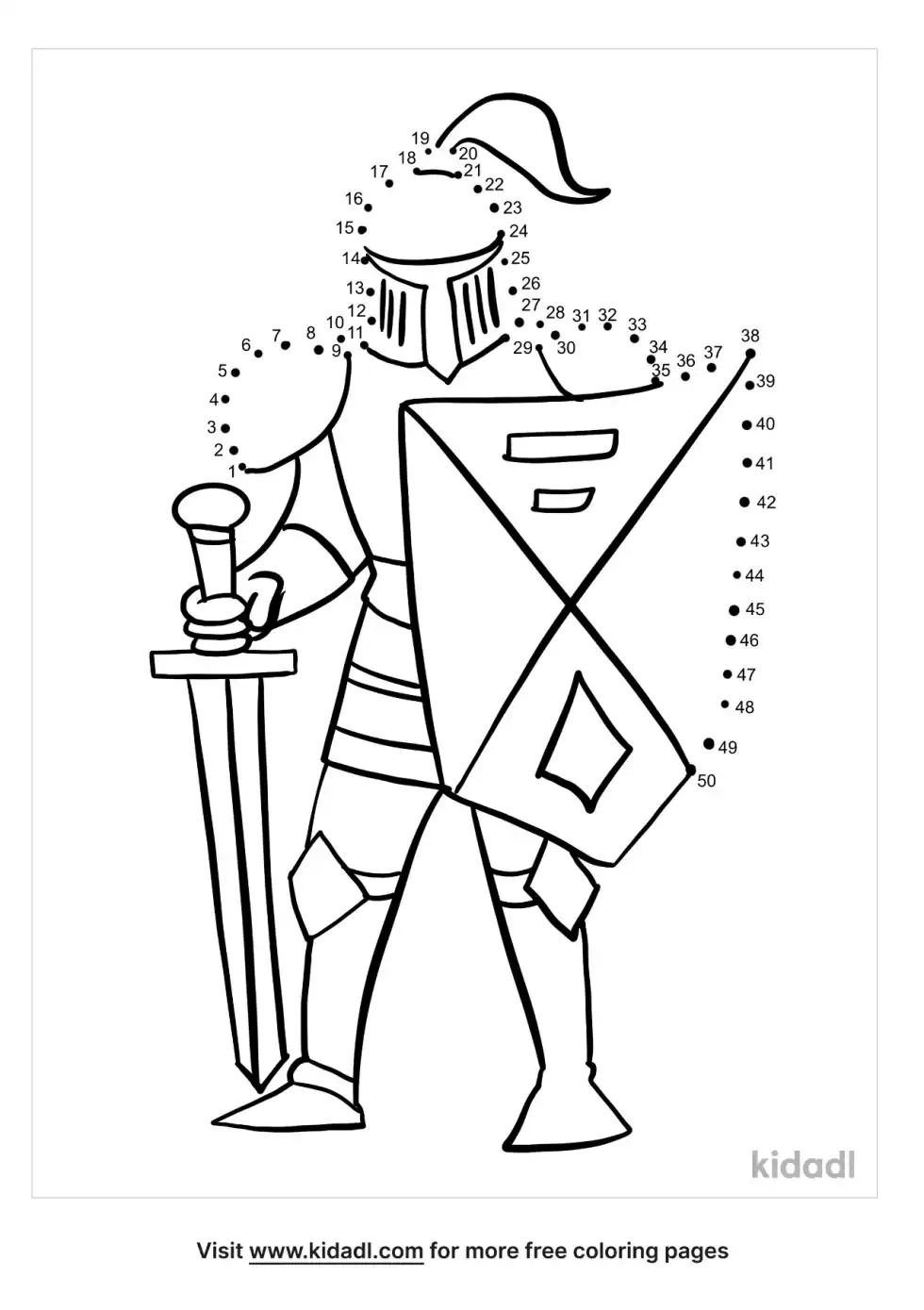 Knight Dot To Dot (Medium)