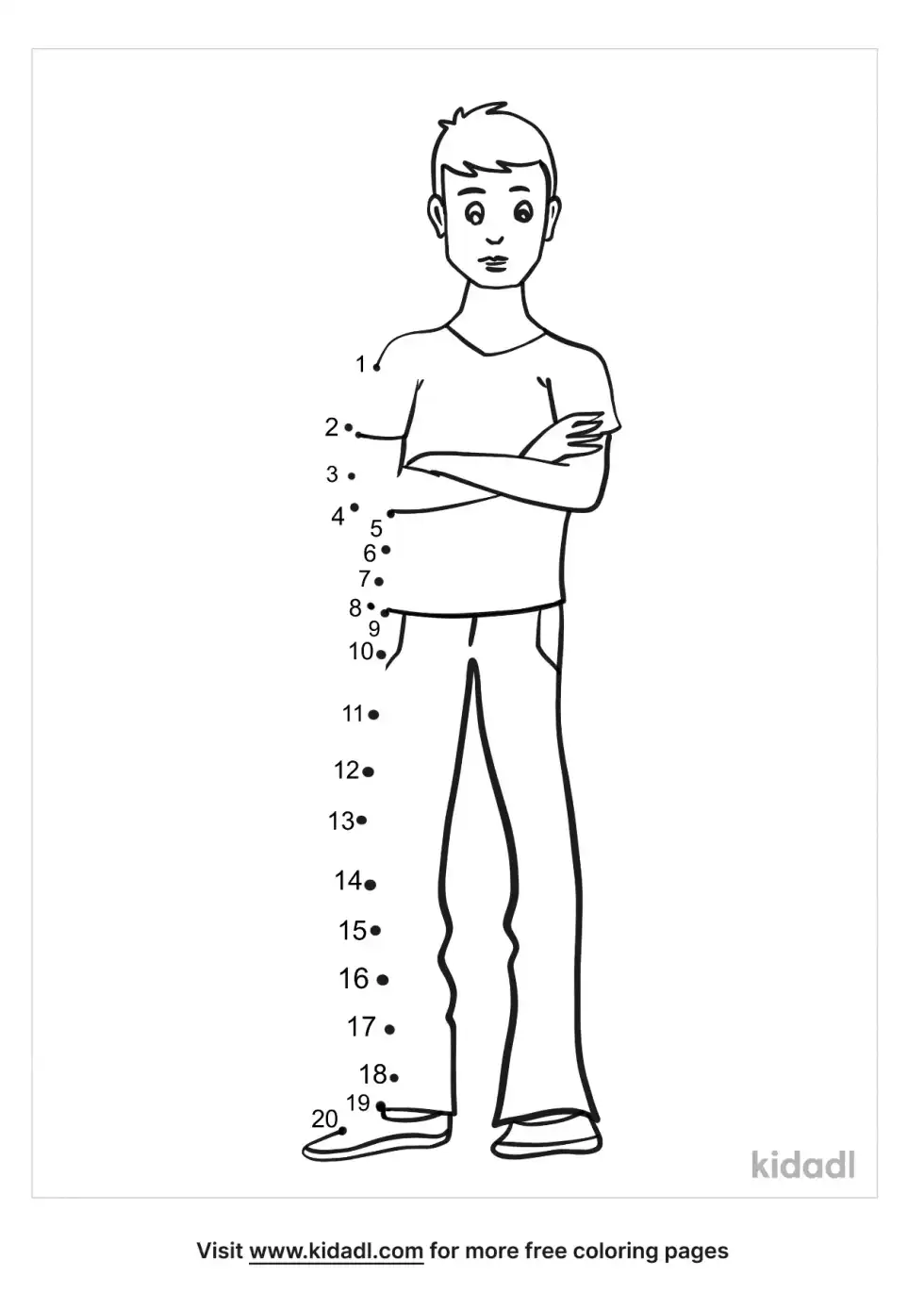 Person Dot To Dot (Easy)