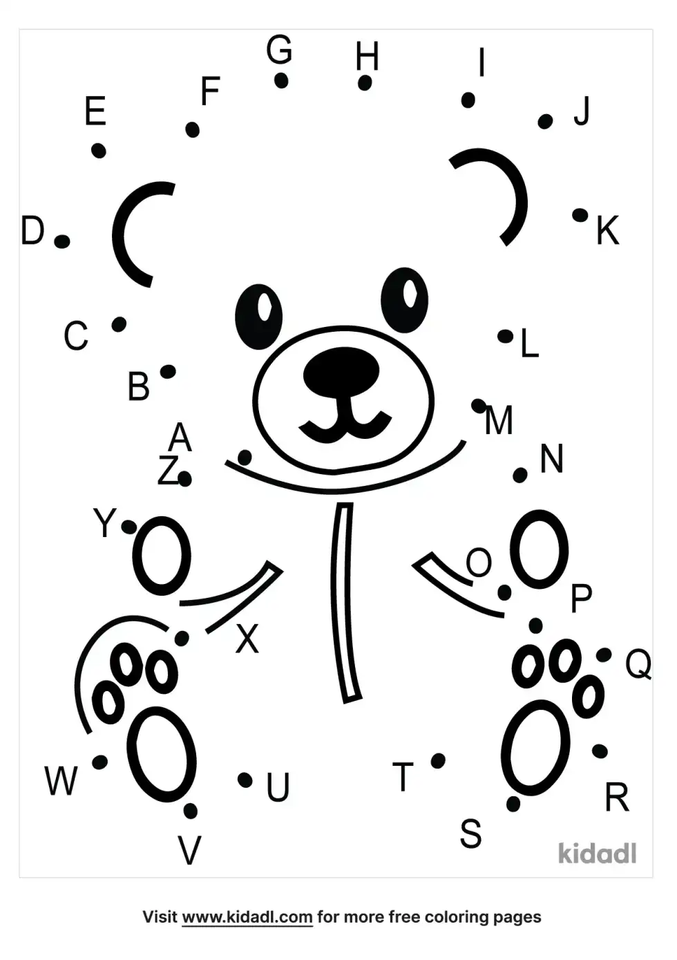 Bear Dot To Dot