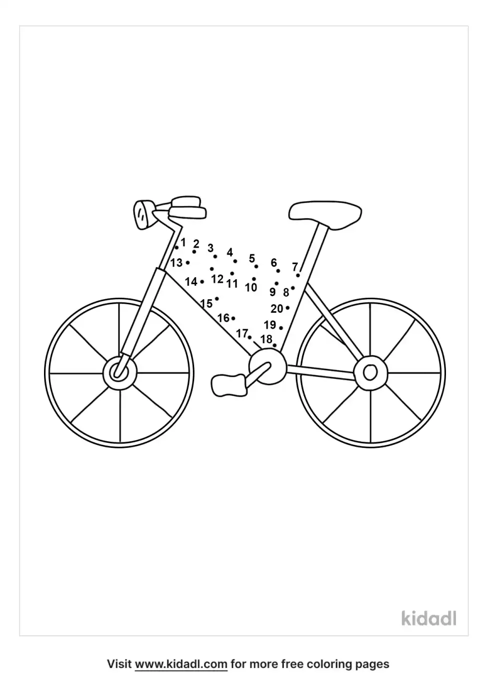 Bicycle Dot To Dot (Easy)