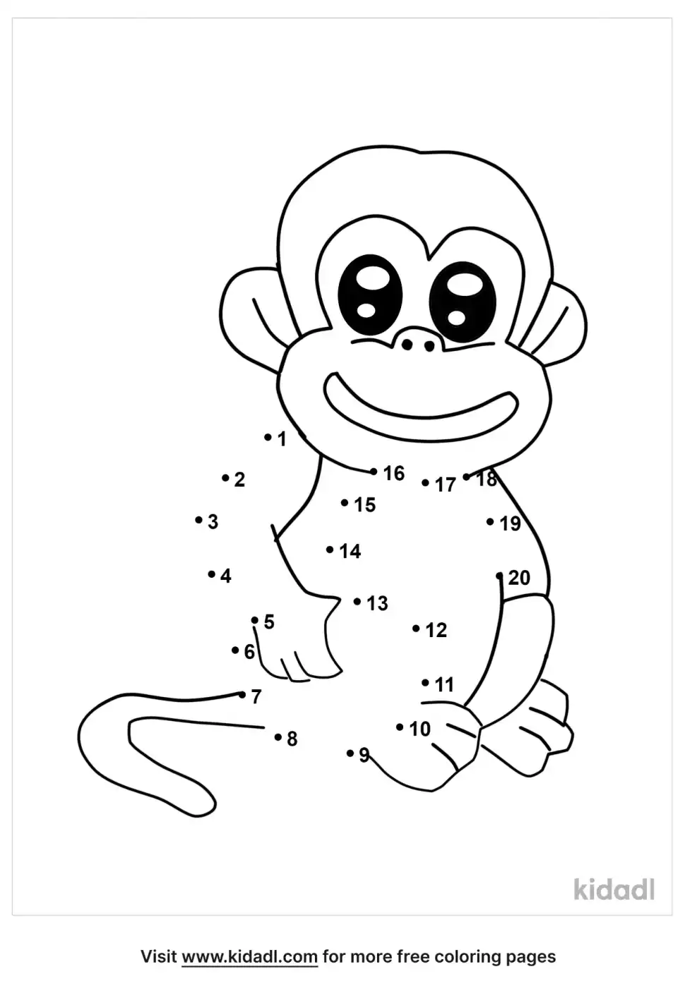 Chimp Dot To Dot (Easy)