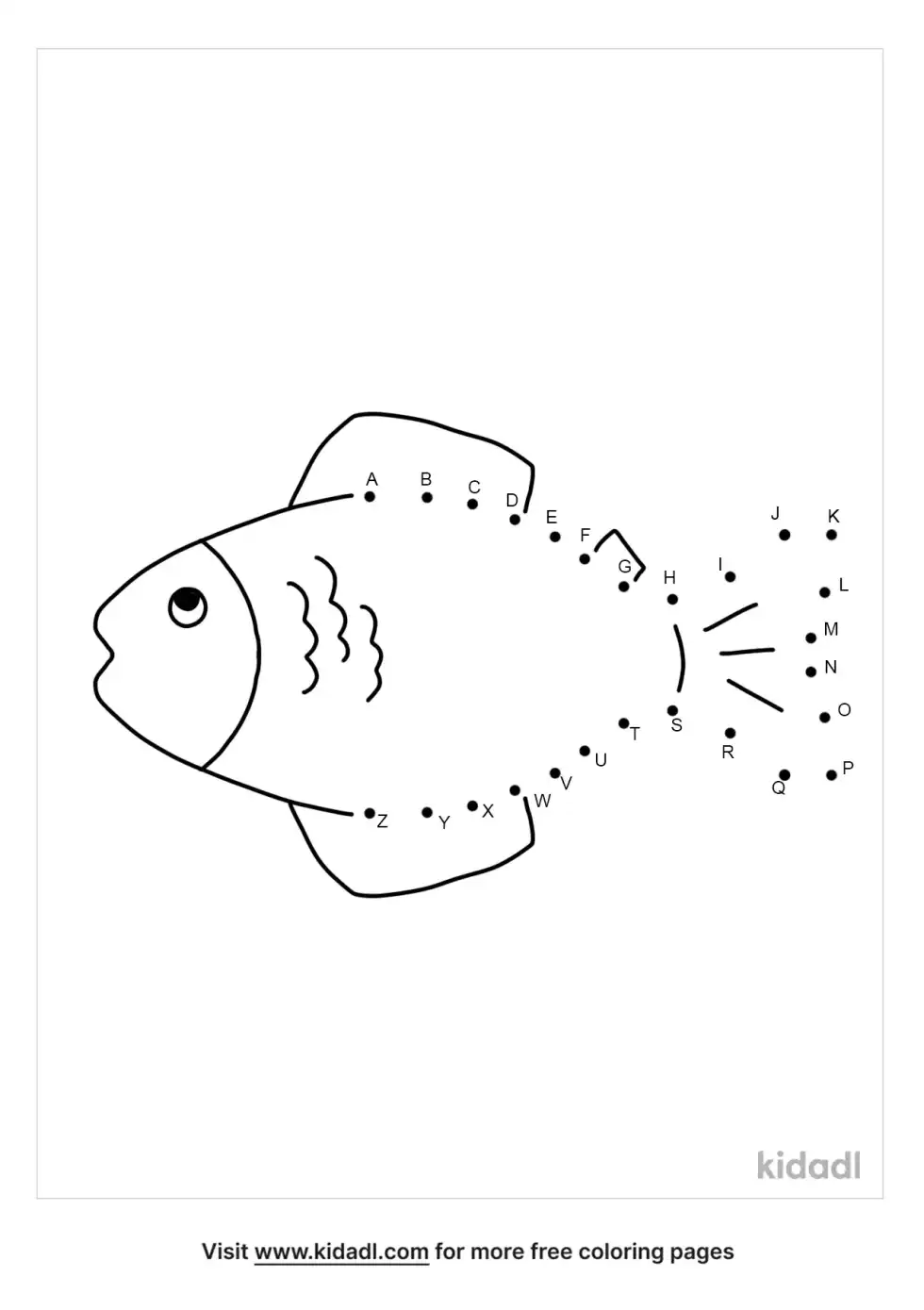 Fish Dot To Dot