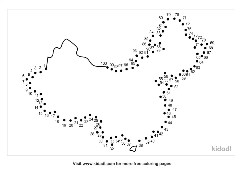 China Map Dot To Dot (Hard)