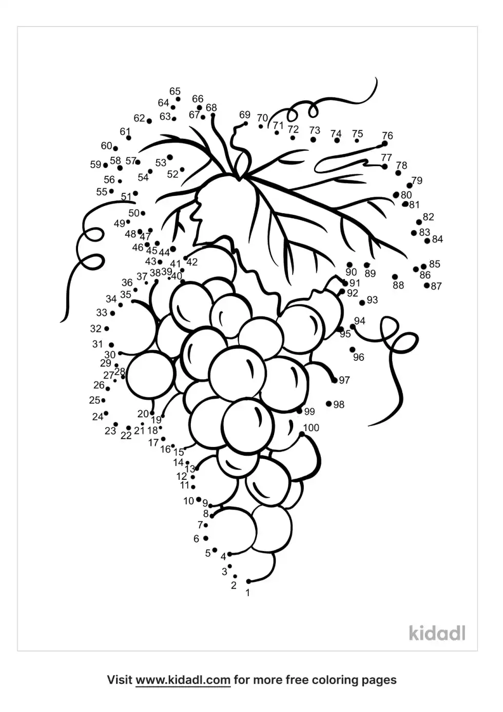 Grape Vine Dot To Dot (Hard)
