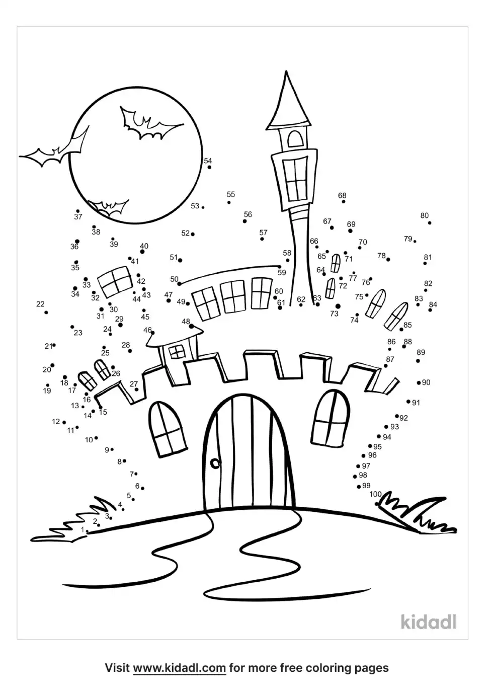 Halloween Dot To Dot (Hard)