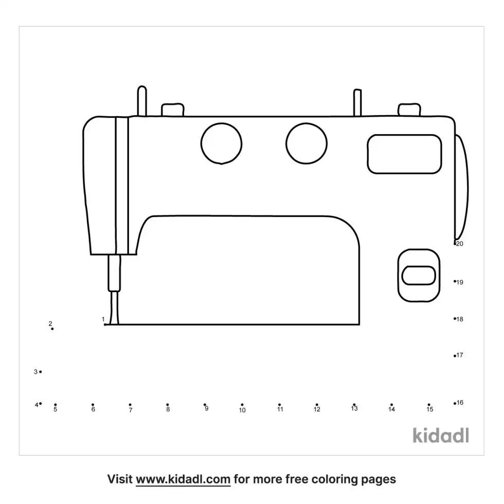 Sewing Dot To Dot (Easy)