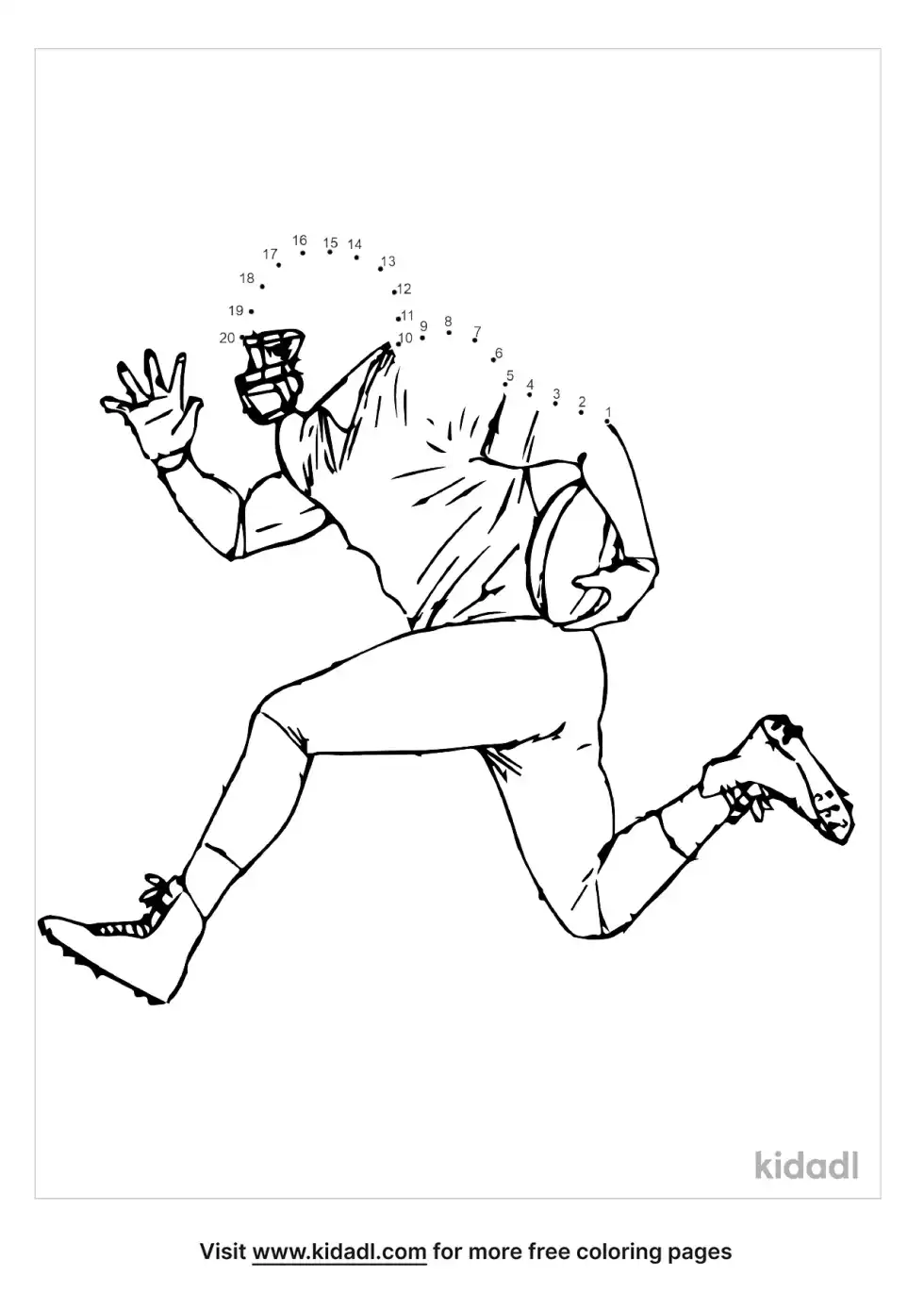 Sports Dot To Dot (Easy)