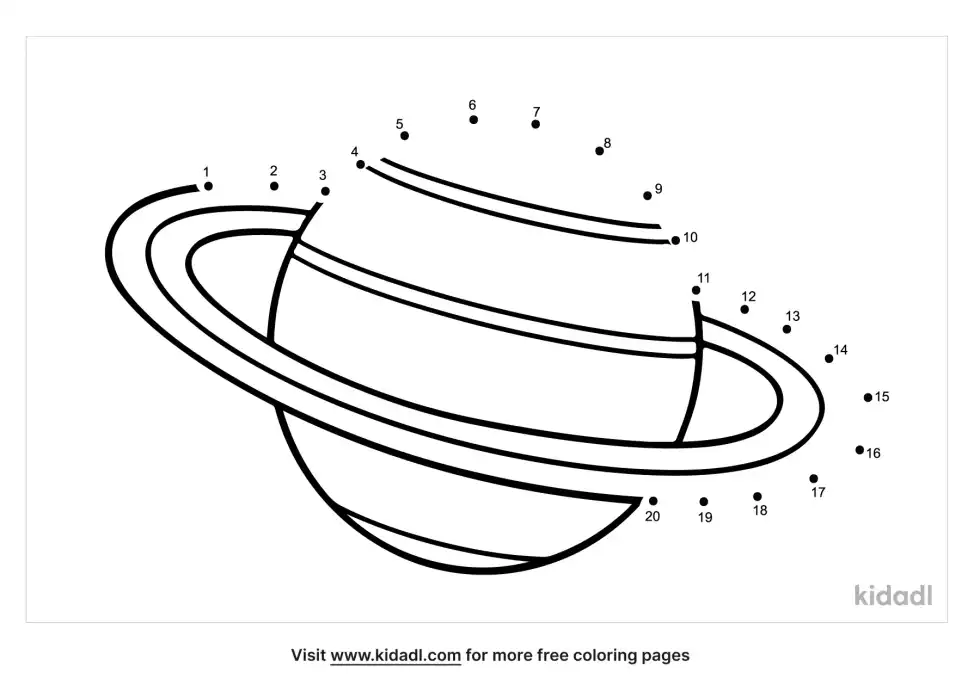 Planet Dot To Dot (Easy)