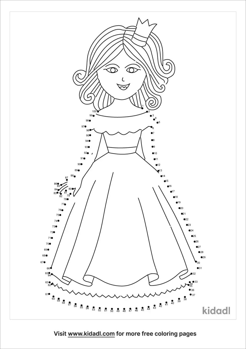 Princess Dot To Dot (Hard)