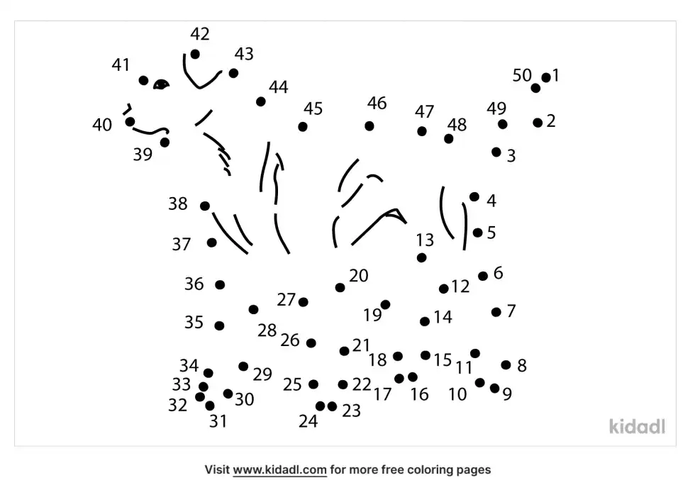 Dog Dot To Dot (Medium)