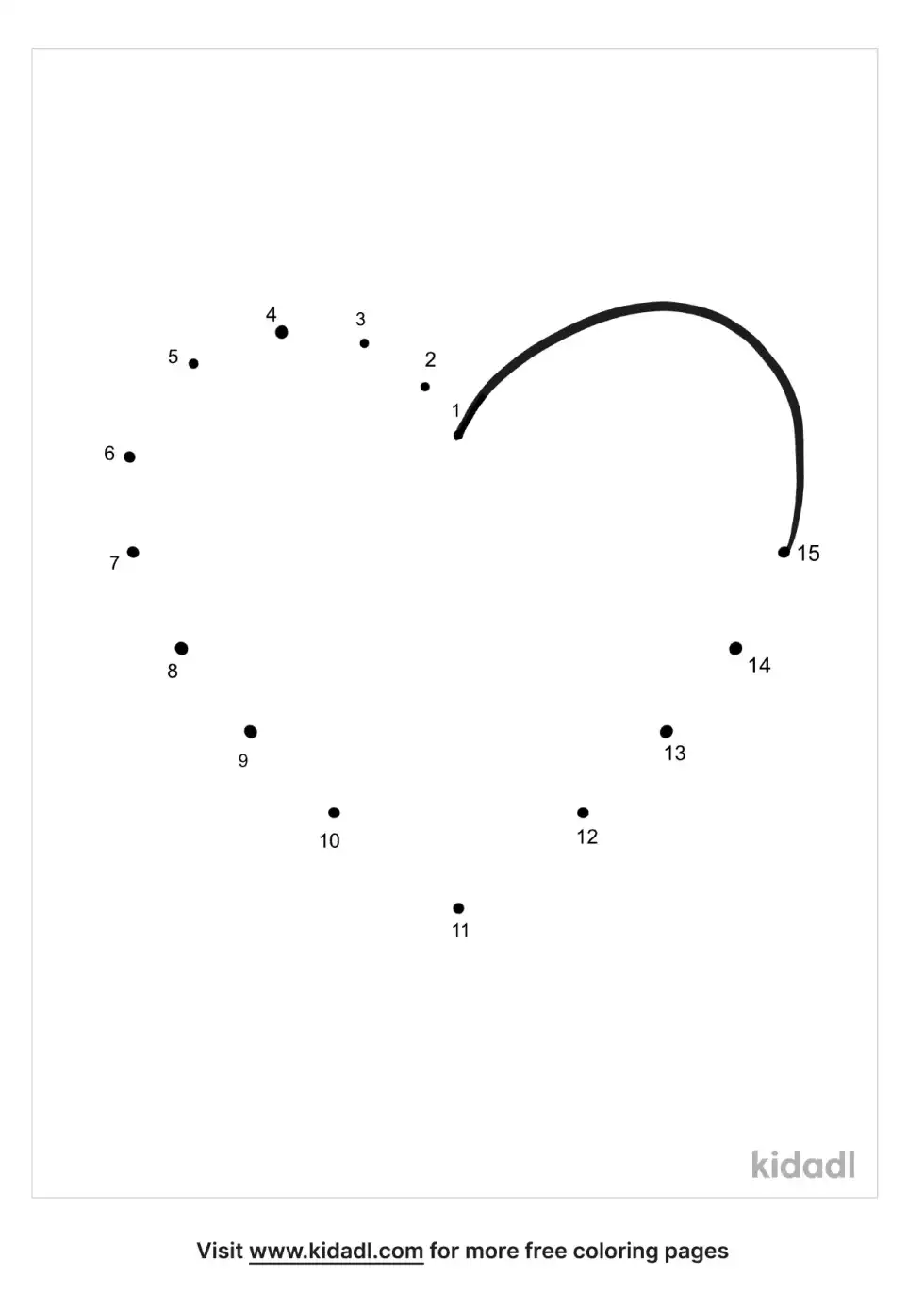 Heart Dot To Dot (Easy)