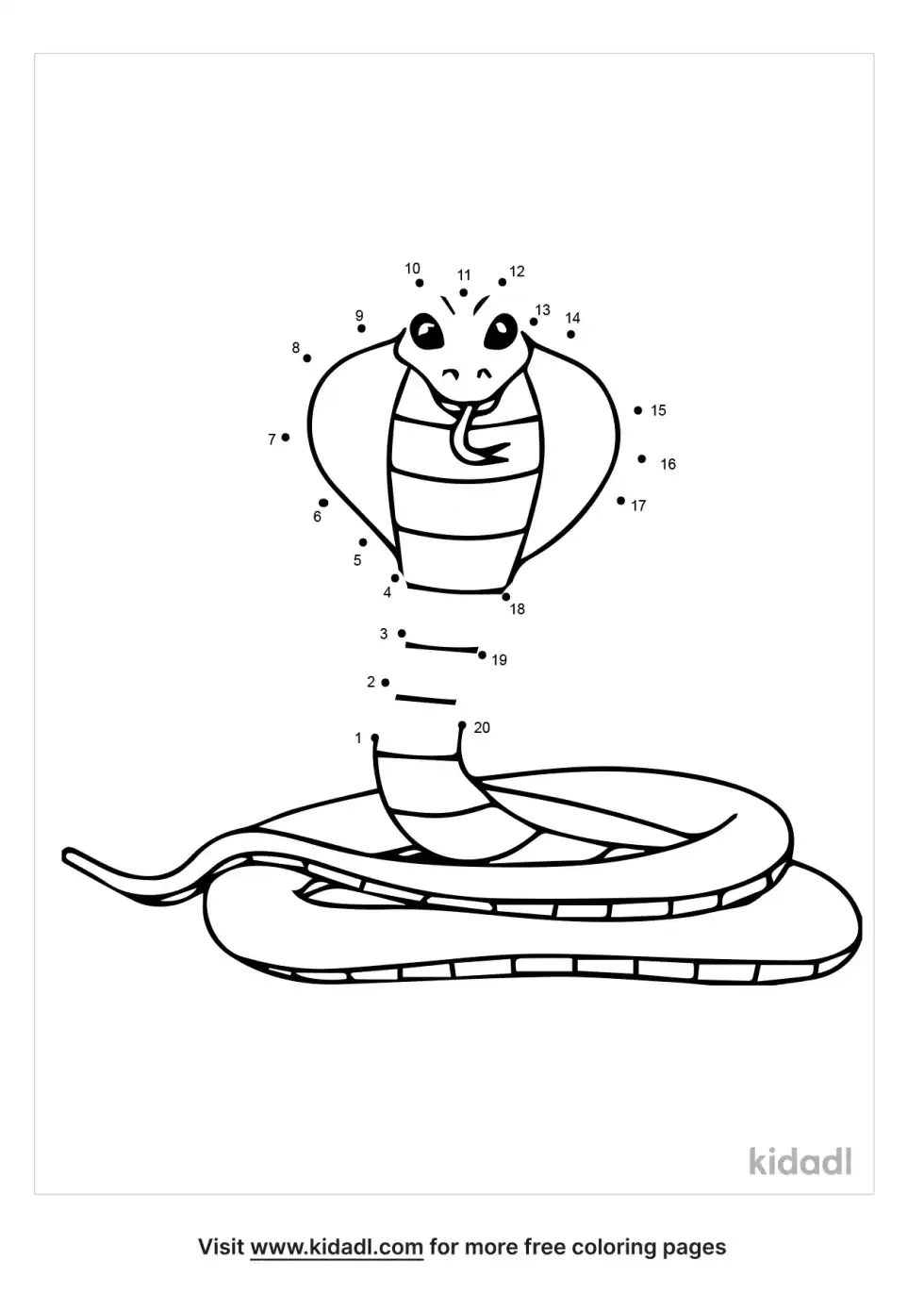Snake Dot To Dot (Easy)