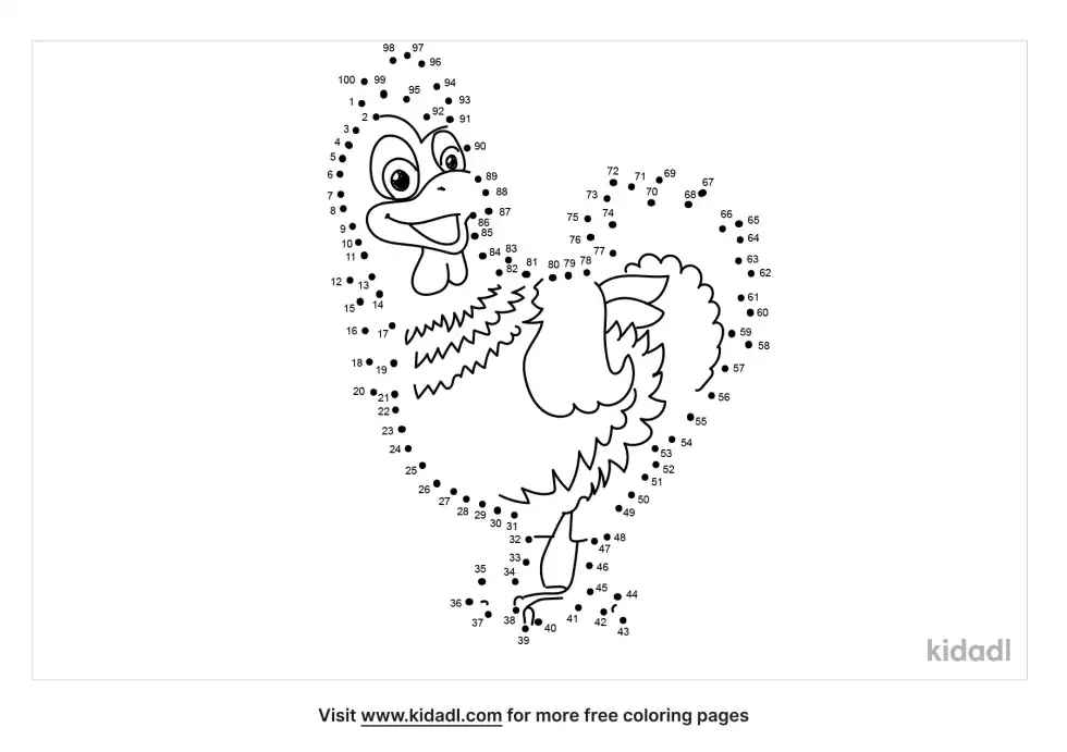 Chicken Dot To Dot (Hard)