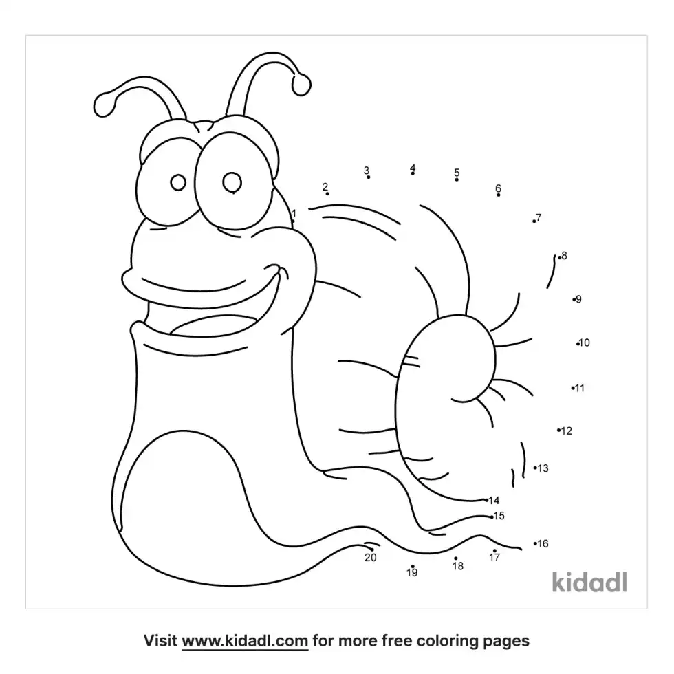 Snail Dot To Dot (Easy)