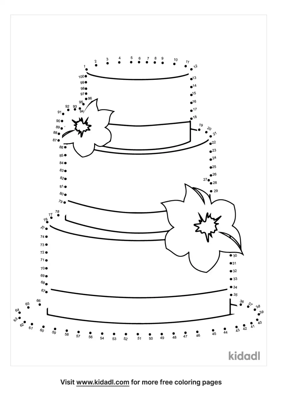Birthday Dot To Dot (Hard)