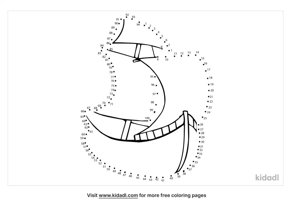 Columbus Ships Dot To Dot (Hard)