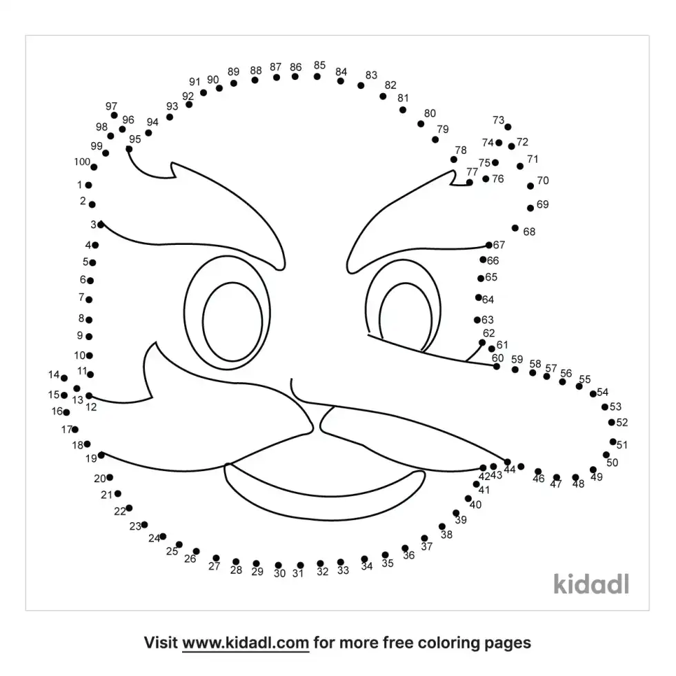 Cute Goblin Dot To Dot (Hard)