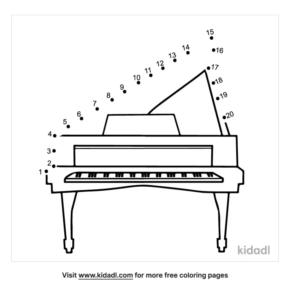 Piano Dot To Dot (Easy)