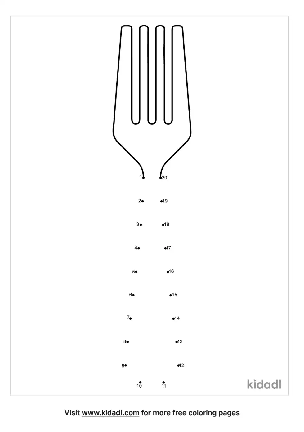 Fork Dot To Dot (Easy)