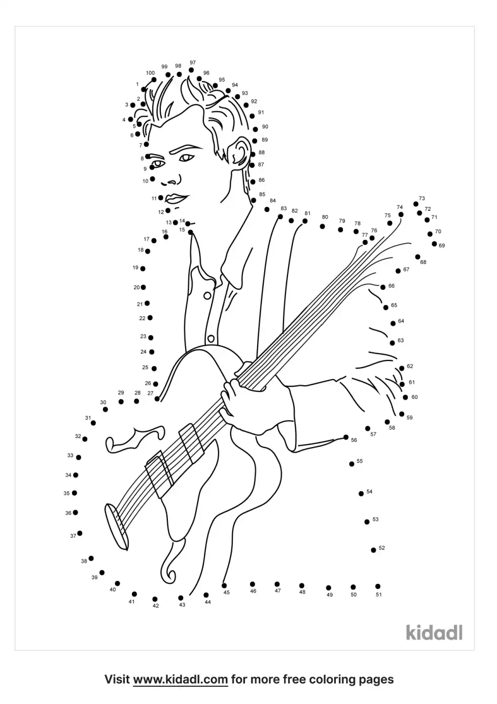 Harry Styles Dot To Dot (Hard)