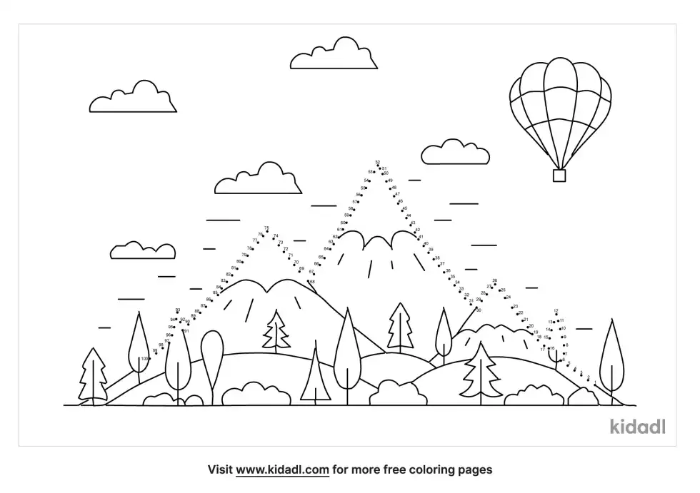 Scenery Dot To Dot (Hard)