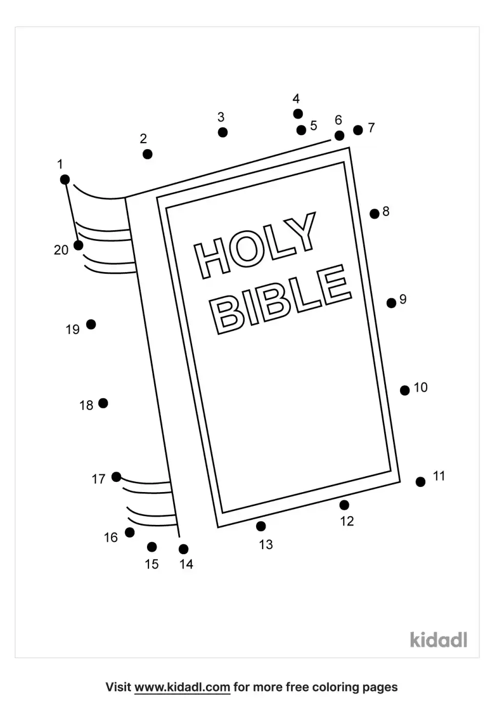 Bible Dot To Dot (Easy)