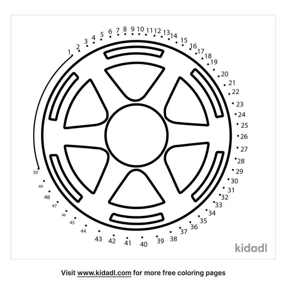 Bike Wheel Dot To Dot (Medium)