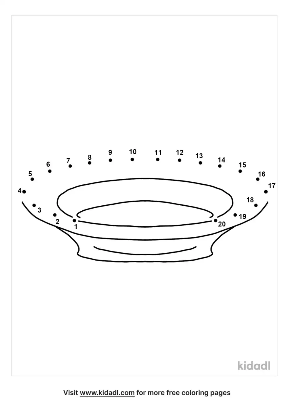 Plate Dot To Dot (Easy)