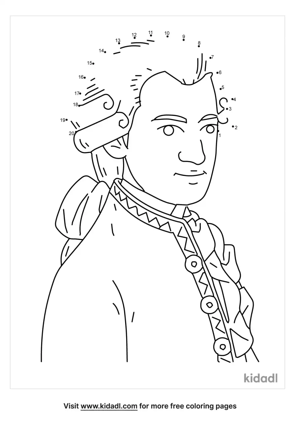 Mozart Dot To Dot (Easy)