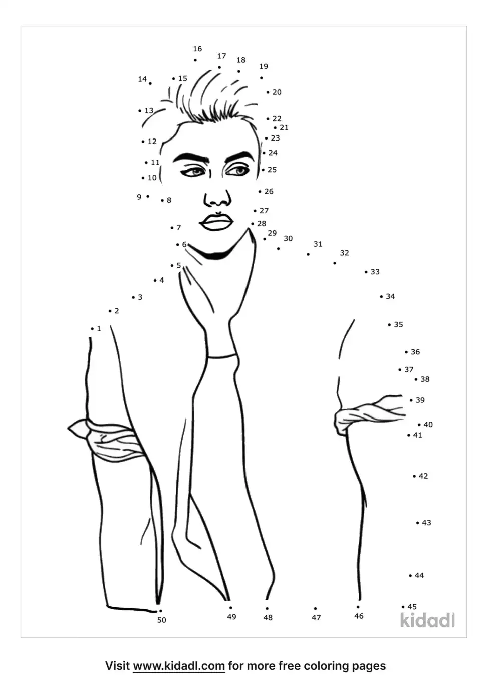 Justin Bieber Dot To Dot (Medium)