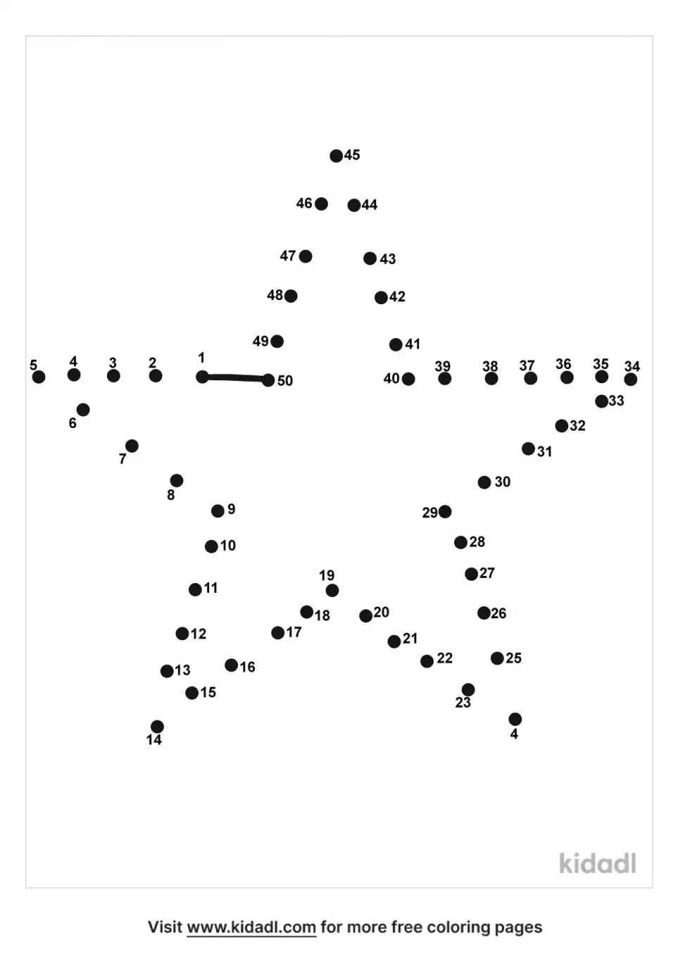 Star Dot To Dot (Medium)